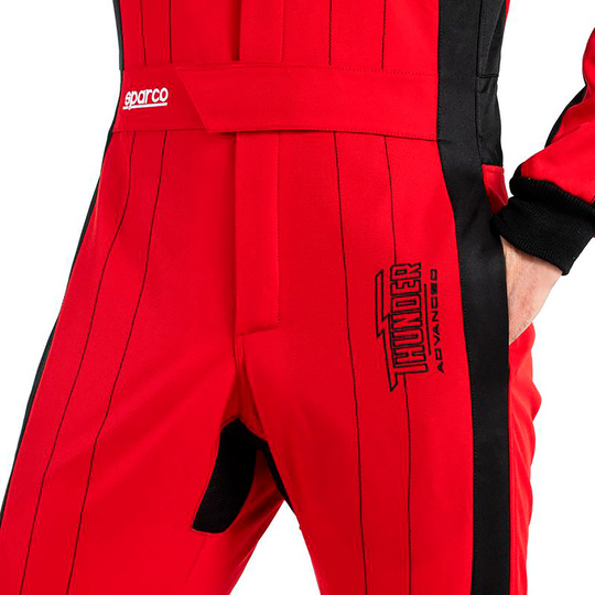 Ensemble de karting  Sparco KERB rouge (FIA)