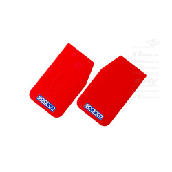 Tabliers Sparco engoncés (2 pièces) - rouges