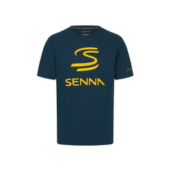 Ayrton Senna F1 2024 T-shirt avec logo pour hommes