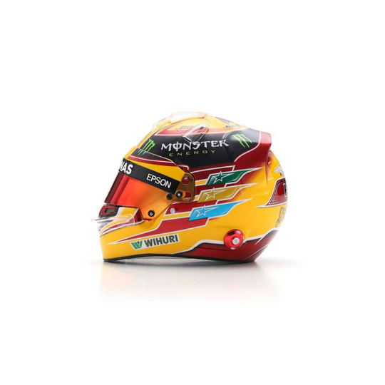 Miniature 1:5 Casque Lewis Hamilton British GP Mercedes AMG F1
