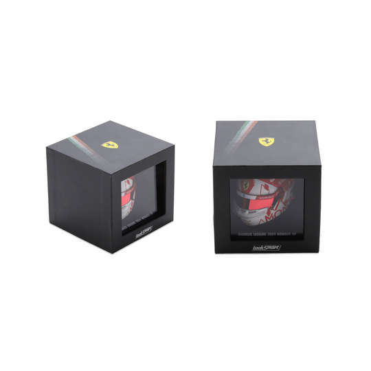 Miniature 1:5 Casque Charles Leclerc Monaco GP Scuderia Ferrari