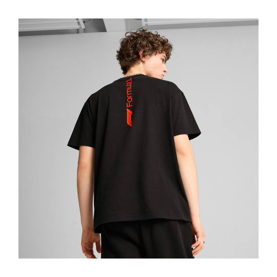 T-Shirt Homme Essential Relaxed Logo noir Formula 1 2025