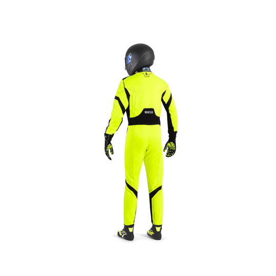 Combinaison enfant karting FIA Sparco THUNDER jaune