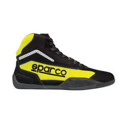 Chaussures de karting Sparco GAMMA KG-4 noir/jaune (approbation CIK)