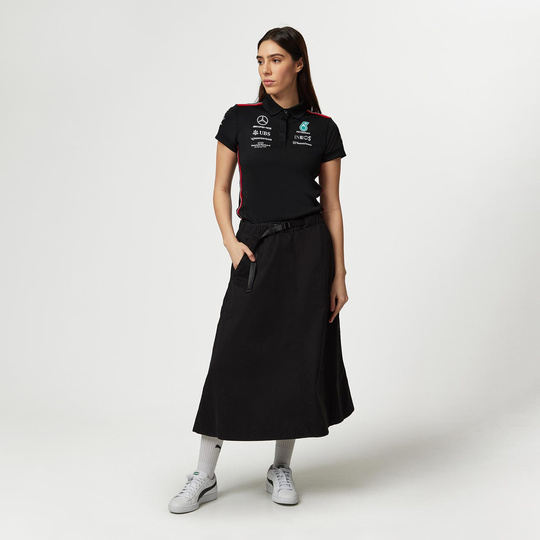 Polo femme Team Black Mercedes AMG F1 