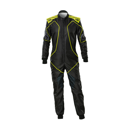 Combinaison karting pour enfant FIA OMP KS-3X Art 8877-2022 noir-jaune