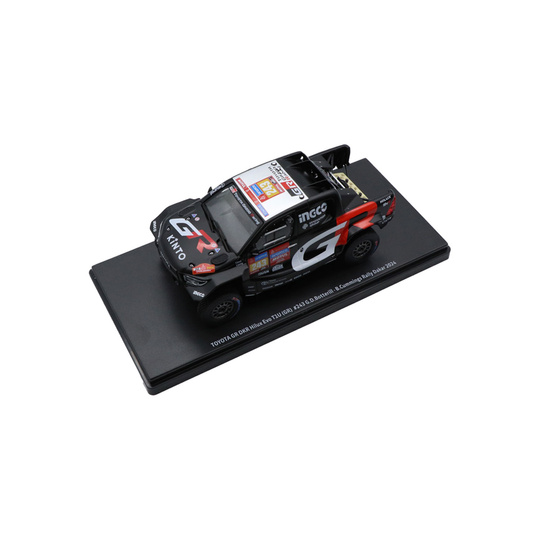 Maquette de voiture 1:43 Dakar #243 HILUX T1U Toyota Gazoo Racing
