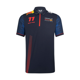 Polo homme Sergio Perez Team bleu marine Red Bull Racing 