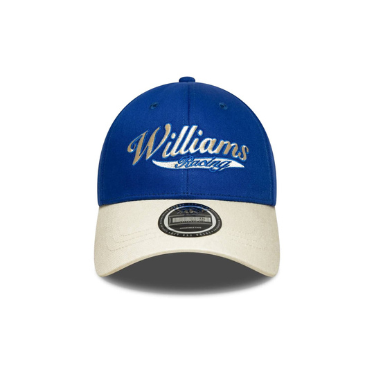 Casquette baseball homme Script Williams Racing 2025 bleu marine