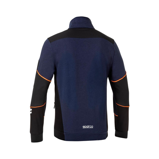 Sweatshirt homme Sparco TECH bleu-orange
