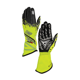 Gants de karting OMP KS-2 ART my2025 jaunes