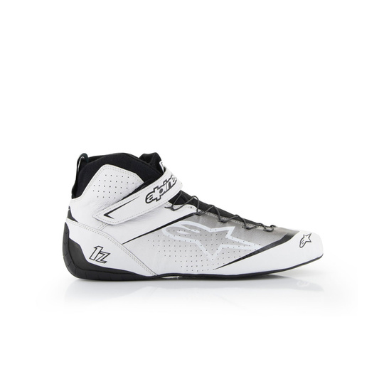 Bottines de course Alpinestars TECH 1-Z V3 (FIA 8856-2018)  Blanc/Noir