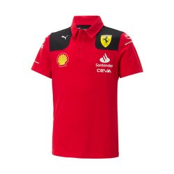 Polo enfant rouge Team Ferrari F1 