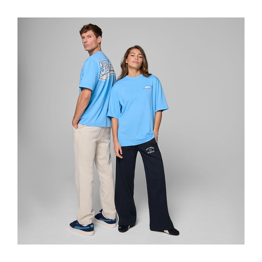 T-Shirt Homme Heritage Logo bleu Formula 1 2025