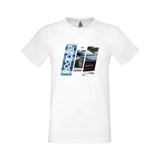 T-shirt homme Sparco Track blanc