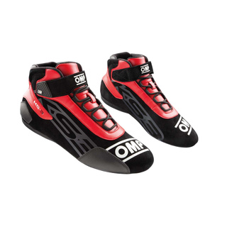Bottines karting OMP KS-3 MY21 Noir/Rouge