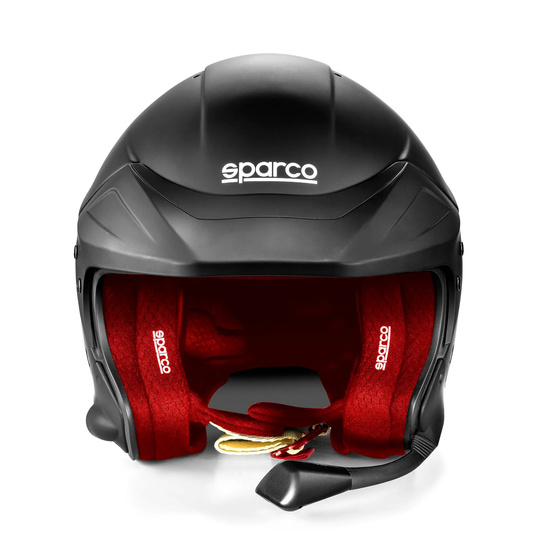Casque FIA Jet Sparco Flux RJ-i noir/rouge
