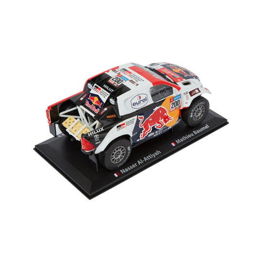 Maquette de voiture 1:24 Dakar Winner HILUX T1+ Toyota Gazoo Racing