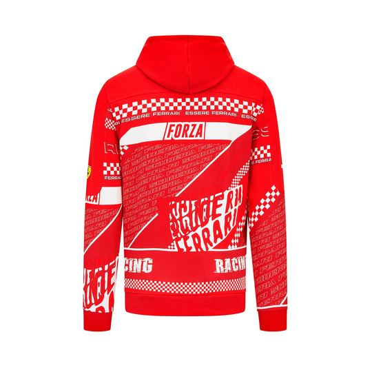 Sweatshirt Hoodie Graphic Red Ferrari F1 pour homme