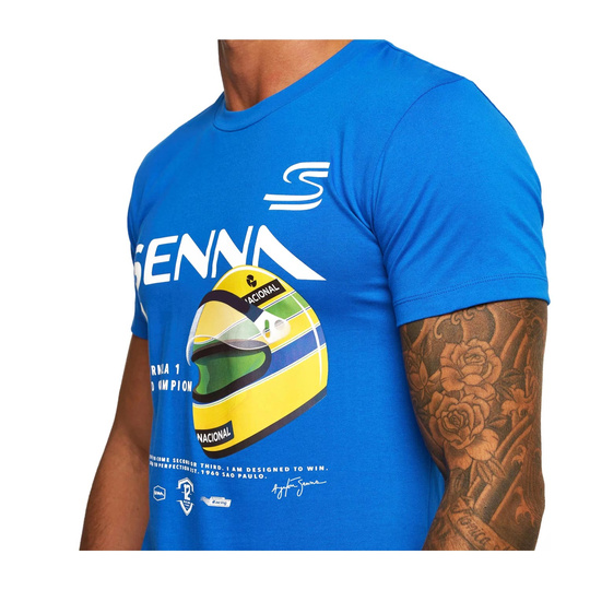 T-shirt homme Helmet Graphic Ayrton Senna F1 2025