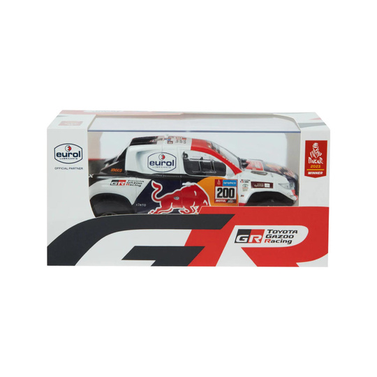 Maquette de voiture 1:24 Dakar Winner HILUX T1+ Toyota Gazoo Racing
