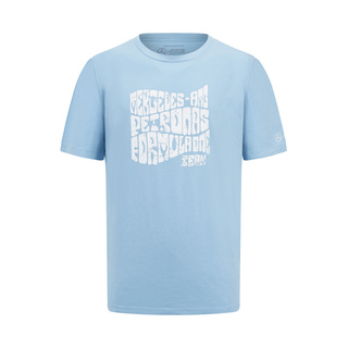 T-shirt homme Retro Blue Mercedes AMG F1