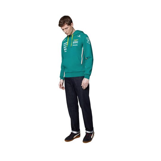 Sweat à capuche homme Team Aston Martin F1 2025