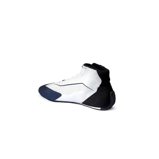 Chaussures de course Sparco SKID MY25 bleu marine-blanc (FIA)
