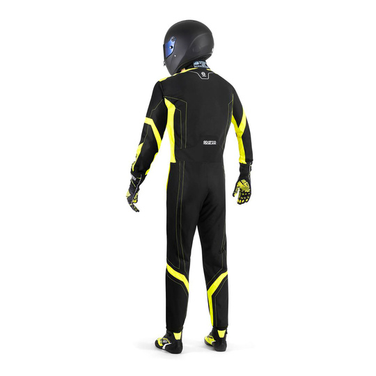 Combinaison karting FIA Sparco THUNDER noir-jaune
