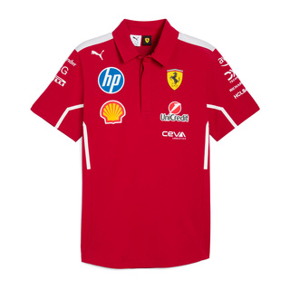 Polo femme Team Scuderia Ferrari F1 2025