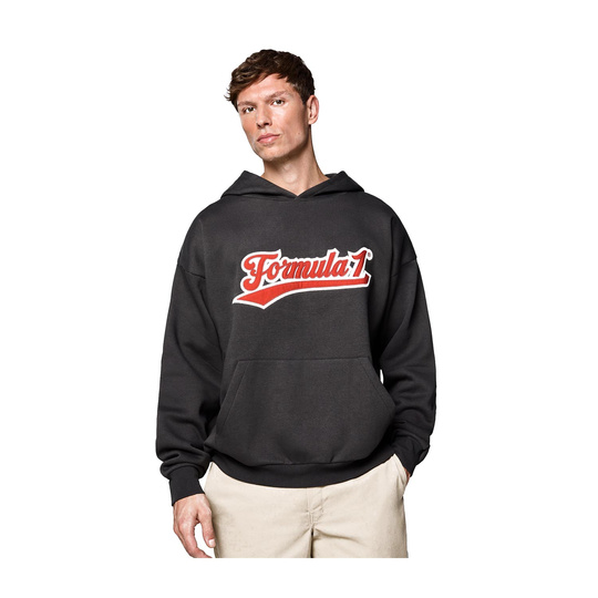 Sweatshirt à capuche homme Heritage Graphic noir Formula 1 2025