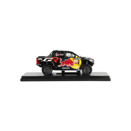Maquette de voiture 1:43 Dakar #206 HILUX T1U Toyota Gazoo Racing