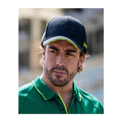 Casquette de baseball Alonso Kimoa Aston Martin F1 noir