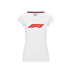 T-shirt femme Logo blanc Formule 1