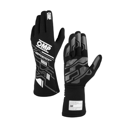 OMP Gants FIA SPORT MY25 noir