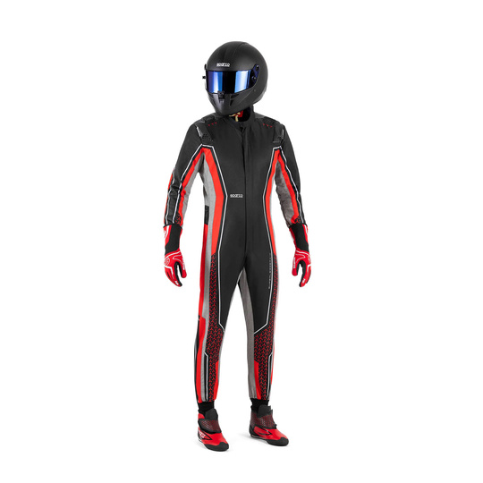 Combinaison FIA pour enfant Sparco Superleggera-K noir-rouge