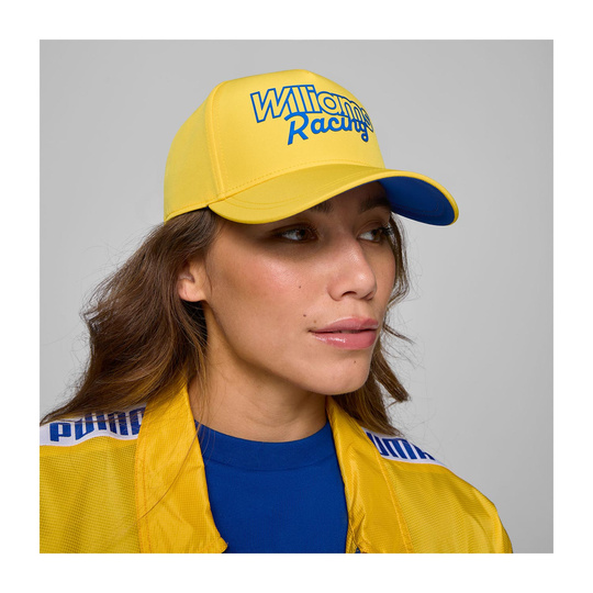 Casquette baseball homme trucker Pitlane jaune Williams Racing 2025