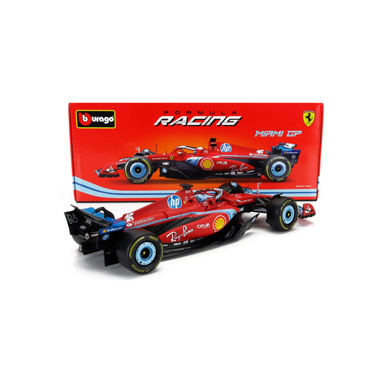 Modele 1/18 Charles Leclerc Miami SF24 Scuderia Ferrari