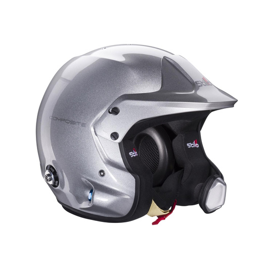 Casque FIA Jet STILO WRC Venti COMPOSITE Rally argent