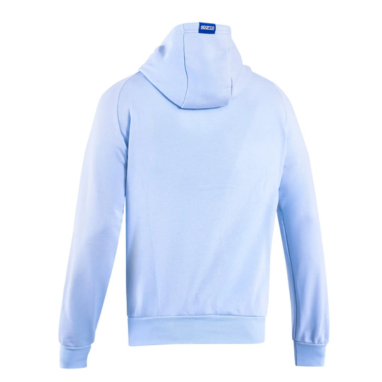 Sweat à capuche Sparco GULF bleu ciel
