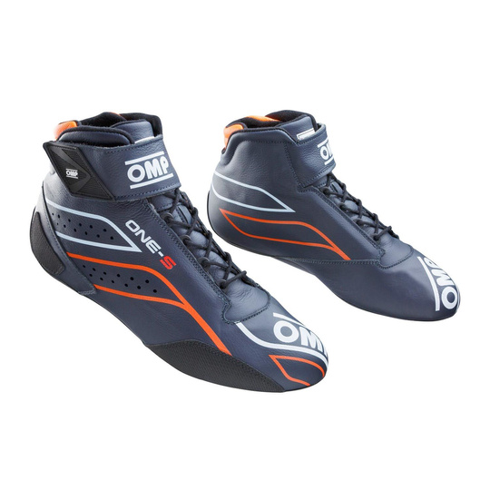 Chaussures de rallye OMP ONE-S MY20 bleu marin (approbation FIA)
