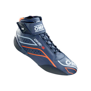 Chaussures de rallye OMP ONE-S MY20 bleu marin (approbation FIA)
