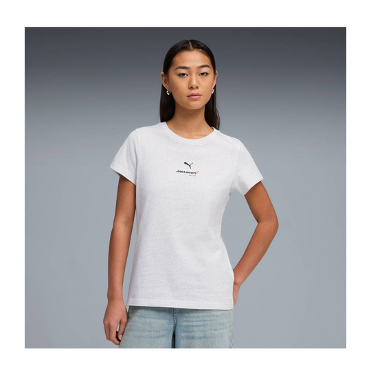 T-shirt pour femmes Small Logo McLaren F1 2026 blanc