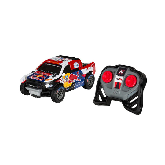 Voiture miniature RC 1:18 N. Al-Attiyah HILUX T1+Toyota Gazoo Racing 