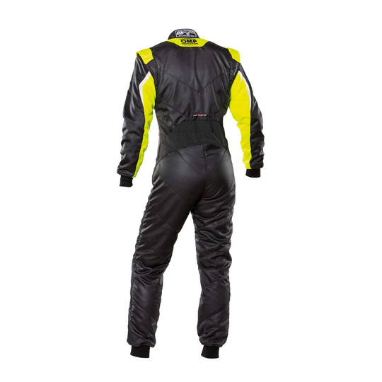 Combinaison FIA OMP TECNICA EVO MY21 noir-jaune