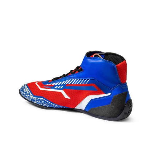Chaussures de karting Sparco K-ROCK bleu-rouge