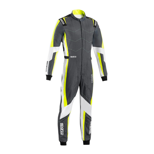 Ensemble de karting  Sparco KERB gris/jaune (FIA)
