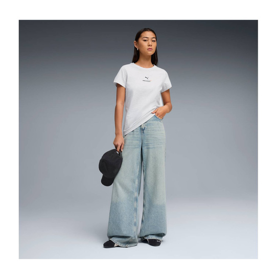 T-shirt pour femmes Small Logo McLaren F1 2026 blanc