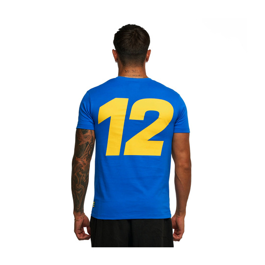 T-shirt homme Hashtag Ayrton Senna F1 2025 bleu