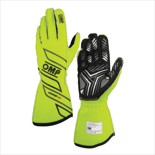 Gants de rallye  OMP ONE-S MY25 jaunes (approbation FIA)